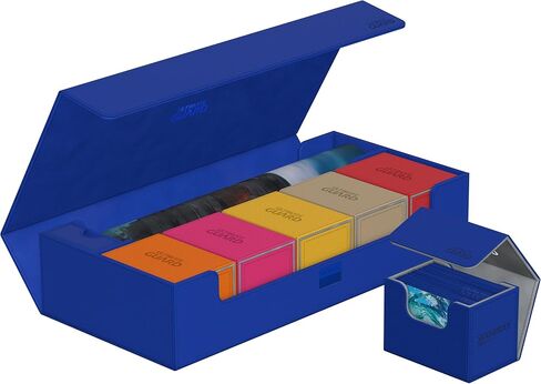 Ultimate Guard Superhive 550+, Deck Case for 550 Double-Sleeved TCG Cards, Black, Compatible with Boulders, Magnetic Closure & Microfiber Inner Lining in Saudi Arabia