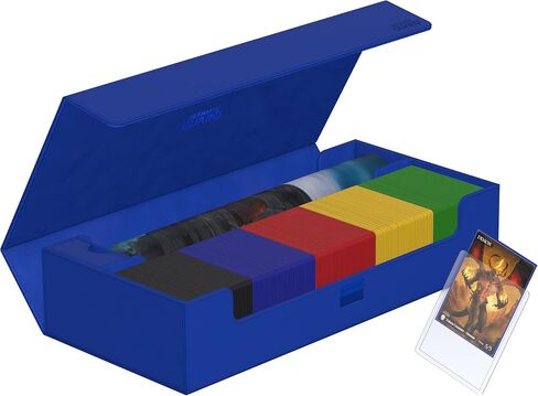 Ultimate Guard Superhive 550+, Deck Case for 550 Double-Sleeved TCG Cards, Black, Compatible with Boulders, Magnetic Closure & Microfiber Inner Lining in Saudi Arabia