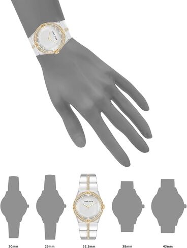 Anne Klein Women's Premium Crystal Accented Bracelet Watch in Saudi Arabia