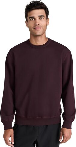 Men's Midweight Terry Classic Crew Neck Sweatshirt in Kuwait