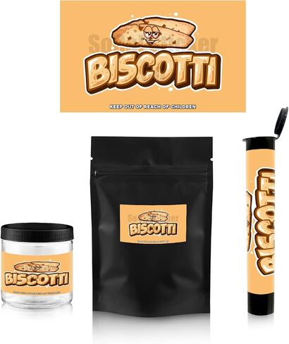 100pcs Adhesive Waterproof Label Stickers for 116mm Joint Holder (Pre roll Tubes), Smell Proof Bag and Jars (Vinyl Sticker Pack) - Peel and Stick Labels with Easy DIY Application (GDP) in Saudi Arabia