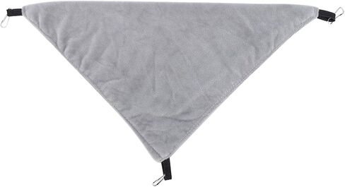 TNFEEON صغيرة المثلث الأليفة أرجوحة ، الهامستر السكر السكر طائرة شراعية غينيا خنزير معلقة سرير عش مريح (رمادي) in Kuwait