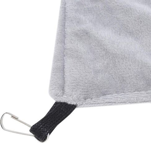 TNFEEON صغيرة المثلث الأليفة أرجوحة ، الهامستر السكر السكر طائرة شراعية غينيا خنزير معلقة سرير عش مريح (رمادي) in Kuwait