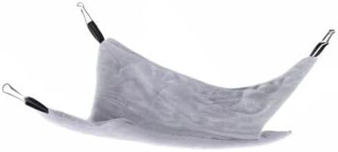 TNFEEON صغيرة المثلث الأليفة أرجوحة ، الهامستر السكر السكر طائرة شراعية غينيا خنزير معلقة سرير عش مريح (رمادي) in Kuwait