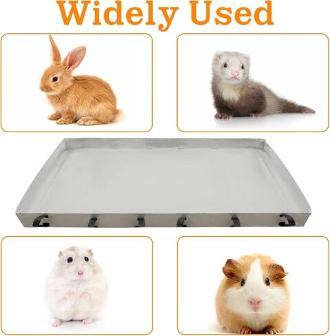 TUYUU Waterproof Guinea Pig Cage Tarp Bottom for C & C Grids Habitat,36"*24" Waterproof Guinea Pig Cage Liner Base for Rabbits Hamsters Hedgehogs Ferrets Small Pets (S) in Saudi Arabia