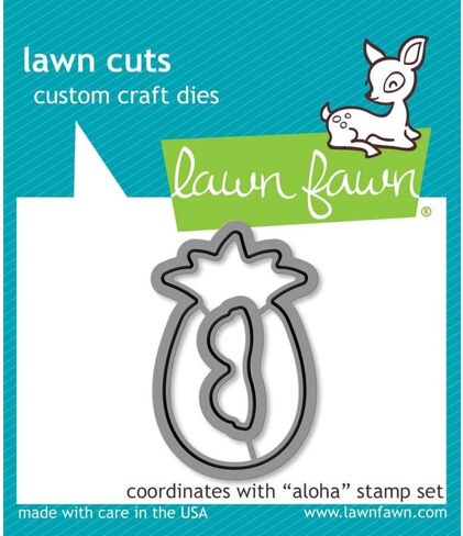 Lawn Fawn - Aloha - Pineapple Stamp and Die Set in Saudi Arabia