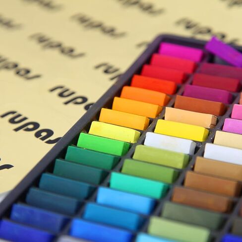 Rupas Soft Dry Pastel 64 Color Set Square Chalk in Saudi Arabia