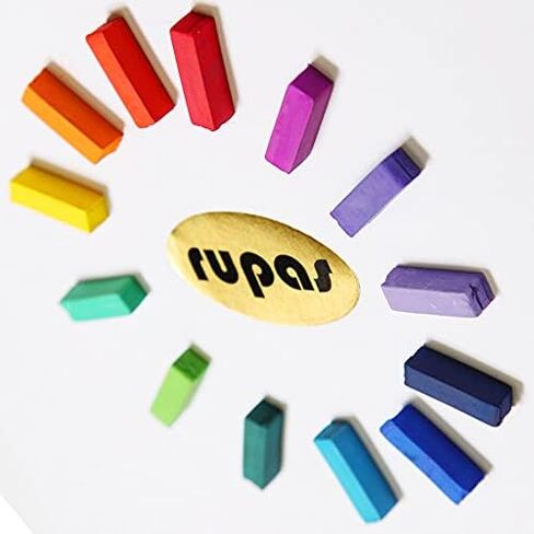 Rupas Soft Dry Pastel 64 Color Set Square Chalk in Saudi Arabia