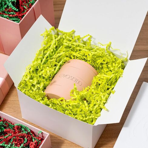 1/2 LB Crinkle Cut Paper Shred Filler 8 oz Black Crinkle Shredded Paper for Gift Box - Gift Basket Bag Filler - Grass Cushion Stuffing for Easter, Mother's day, Birthday Packaging Wrapping in Saudi Arabia