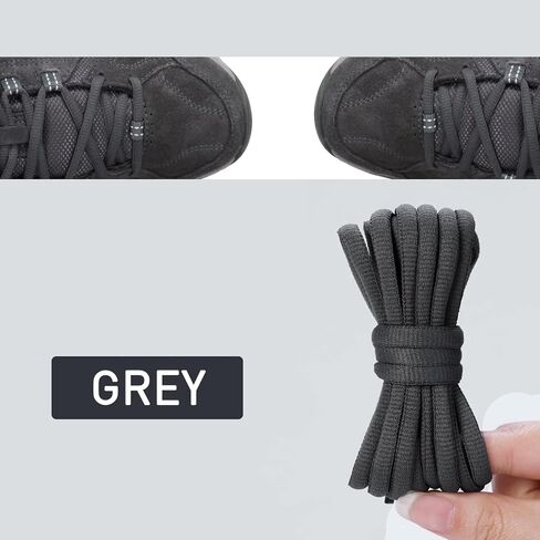 UamGlsob Oval Shoe Laces for New Balance Sneakers, 1/4"(6mm) Shoelaces Strings Replacement for Lace-up Walking Running Shoes in Kuwait