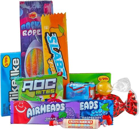 Bulk Candy Mix - Candy Variety Pack - Assorted Classic Candy - Individually Wrapped Candies - Fun Size Candy Assortment (9 Pounds) in Saudi Arabia