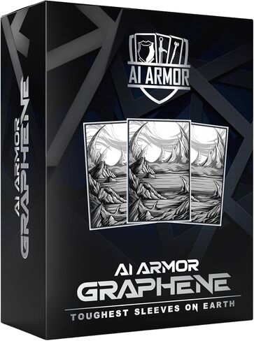 Graphene Series (Colorless) - 100ct Textured Matte TCG/MTG Art Sleeves in Saudi Arabia