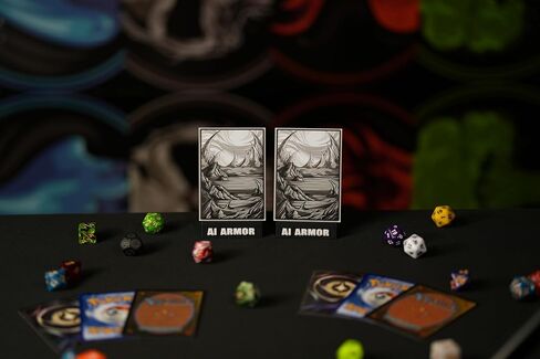 Graphene Series (Colorless) - 100ct Textured Matte TCG/MTG Art Sleeves in Saudi Arabia