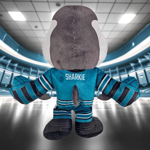 Bleacher Creatures San Jose Sharks SJ Sharkie 8" NHL Kuricha Mascot Sitting Plush - Soft Chibi Inspired Mascot in Kuwait