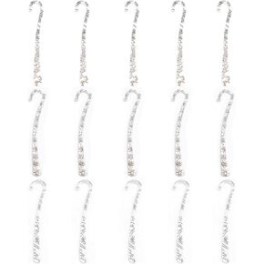 15 Pack Metal Bookmark - Silver Metal Bookmark Hairpin Hook Carved Antique Vintage with Loop Metal Book Markers Embossed Bookmarks, Jewelry Making Charms