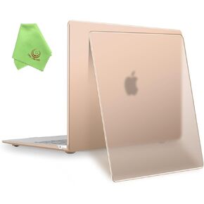 UESWILL [Invisible Ultra Thin] Case for MacBook Air 13 inch M1 Model A2337 A2179 A1932 with Touch ID (2018-2022), Premium Translucent Slim Hard Shell Case Cover, Clear