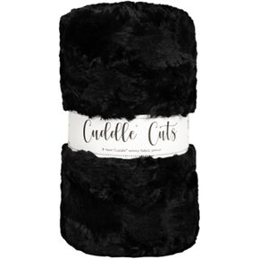شانون الأقمشة الفاخرة CUDDLE CUT 2YD-GLACIER BLACK ISION