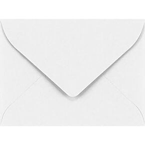 LUXPaper #17 Mini Envelopes | 2 11/16" x 3 11/16" | Bright White | 70lb. Text | 250 Qty