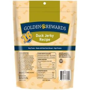 Golden Rewards Duck Jerky Dog Treat, 16 oz