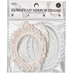 10 PCS Scrapbook Frames ، Fintage Hollow Paper Frames Small ، Right Paper Paper Cradouts Scrapbook Frames for Scrapbooking Junk Journal Paper Crafts