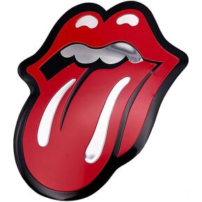 The Rolling Stones Tongue Logo Metal Sticker