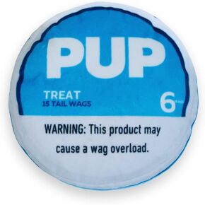 PUP Pouch Funny Parody Dog Toy | Plush Squeaky & Durable | Interactive Chew Toy for Small, Medium & Large Dogs | Upgraded Tough Fabric | Puppy Gift | Stuffed Novelty Crinkle Toy | Cool Pet Present