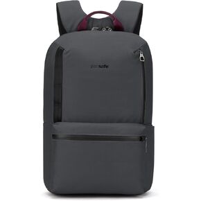 Pacsafe Metrosafe X Anti Theft 20L Backpack-with Padded 16" Laptop Sleeve, Slate, 20 Liter