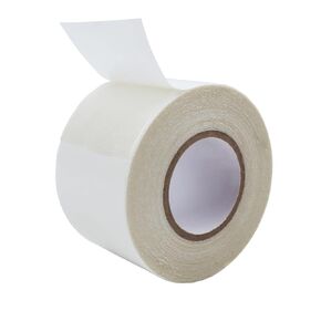 Heavy-Duty Double Sided White Carpet Tape, 33Ft Long and 2inch Wide, Strong Adhesive and Easy to Peel, Stable for Securing Rugs and More