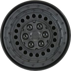 Pro-line Racing Carbine 1.9 Black Dually Wheels for Crawlers F/R PRO278600 RC Tire