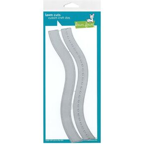 Lawn Fawn Craft Dies LF2569 Slimline Road Border