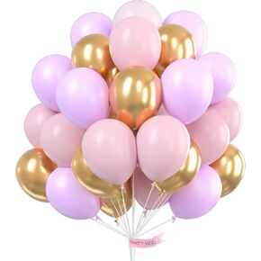 PartyWoo Burgundy Gray White Balloons, 60 pcs Balloon Pack of Burgundy Balloons Wine Red Balloons Gray Balloons White Balloons for Burgundy Baby Shower Decorations, Memorial Day Decorations