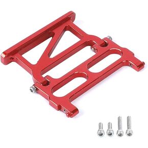 SCX24 C10 Rear Body Shell Mount Parts for Axial 1/24 RC Crawler Aluminum Upgrades Parts (Silver)