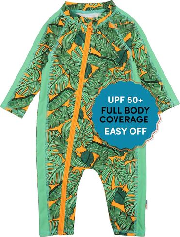 SwimZip Boys' Long-Sleeve UPF 50+ Swimsuit for Baby, Toddler, & Little Boys in Kuwait