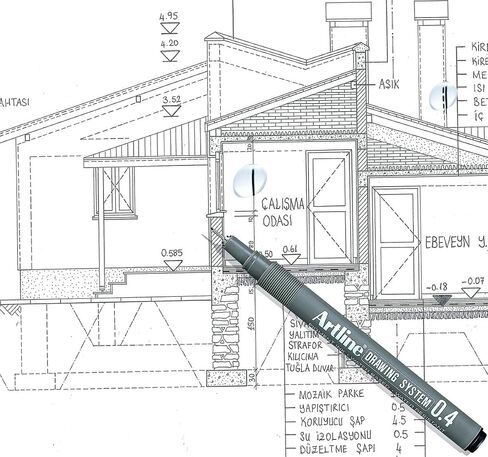 Artline drawing system pen - black 0.6 mm writing width in Saudi Arabia