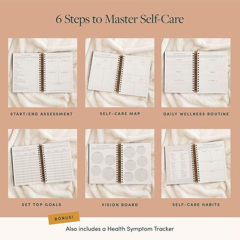 The Self-Care Planner by Simple Self - Undated 6 Month Life Planner - Daily, Monthly, Weekly - Focus on Wellness, Productivity, Achieving Goals, and Happiness (Sage, Daily Edition: 6 Months) in Saudi Arabia