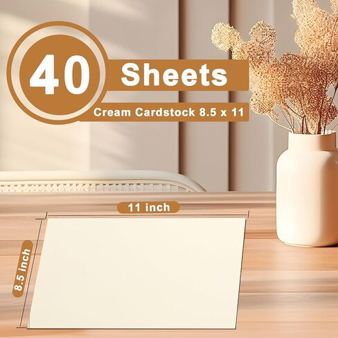 40 Sheets Navy Blue Cardstock 8.5 x 11 Scrapbook Paper, 200gsm/75lb Heavyweight Paper Card Stock for DIY Card Making, Greeting Cards, School Crafts, Wedding Invitations, Thank You Cards in Saudi Arabia