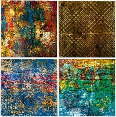BLEDS Scrapbook Paper 160gsm, 24 Sheets Vintage Craft Scrapbooking Paper Pad 6x6 Single-Side Printing Junk Journal Cardstock Paper Supplies for Card Making Decorative Background Art Album (21006) in Kuwait