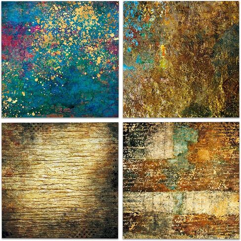 BLEDS Scrapbook Paper 160gsm, 24 Sheets Vintage Craft Scrapbooking Paper Pad 6x6 Single-Side Printing Junk Journal Cardstock Paper Supplies for Card Making Decorative Background Art Album (21006) in Kuwait