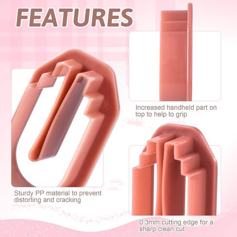 104 PCS Polymer Clay Clay Kits for Occles Making ، Pagow 24 PCS Class Clay Concters ، Mini Clay Jewelry Cutters Tools with 30 Jump Rin in Kuwait