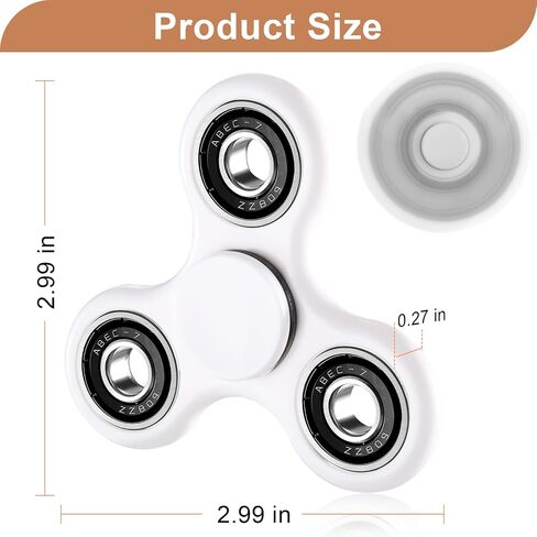 SCIONE Fidget Spinner Toy 1 Pack, Cool Fidget Spinners for Kids Adults, Sensory Fidgets Toys Anxiety Relief for ADHD Autism Easter Birthday Gifts Classroom Prizes for Boys Girls in Kuwait