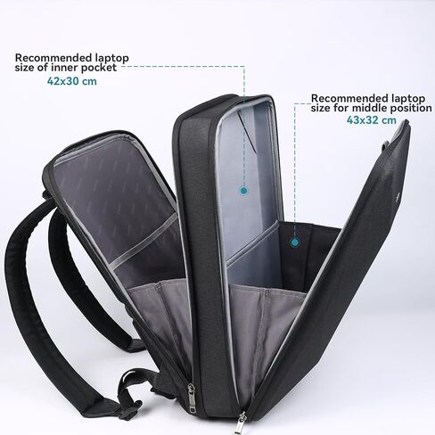 Smatree Hard Gaming Laptop Backpack Compatible for 18 inch ASUS ROG Strix SCAR 18 2025/2024, ROG Strix G18 2025/2024, Alienware m18/m18 R2, Acer Predator Helios 18/Neo 18, Acer Nitro 5, Razer Blade 18 in Kuwait
