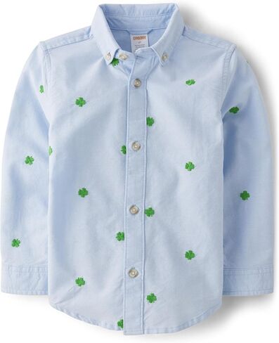 Gymboree,and Toddler Long Sleeve Button Up Shirts,Snow White,3T in Saudi Arabia