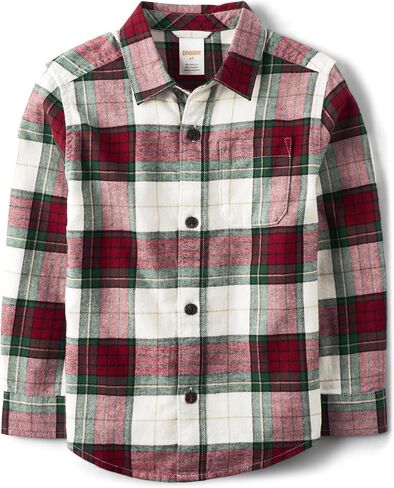 Gymboree,and Toddler Long Sleeve Button Up Shirts,Snow White,3T in Saudi Arabia
