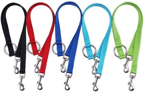 الرصاص الأسود مزدوج الكلب المقود ، قابلة للتعديل اثنين من الكلاب محبط جرة Traction حبل مع D jouler n الرصاص ، الزخارف والمقاود لمستلزمات الحيوانات الأليفة ، الكلب المزدوج المقاود ، المقاود in Kuwait