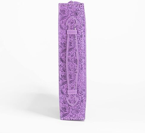 Divinity Faith Hope Love Hydrangea Floral Purple Leather Bible Cover, 7 x 10 x 1.50 inches, X-Large in Saudi Arabia