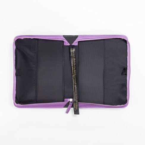 Divinity Faith Hope Love Hydrangea Floral Purple Leather Bible Cover, 7 x 10 x 1.50 inches, X-Large in Saudi Arabia