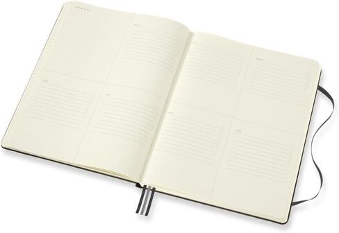 Moleskine PRO Project Planner, Hard Cover, XL (7.5" x 9.5") Black, 288 Pages in Saudi Arabia