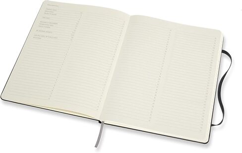 Moleskine PRO Project Planner, Hard Cover, XL (7.5" x 9.5") Black, 288 Pages in Saudi Arabia