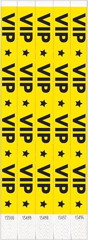 Vibrant VIP Star Pink Wristbands - 500 Pack - Durable & Comfortable Material, Perfect for Events & Fashion Statements in Saudi Arabia