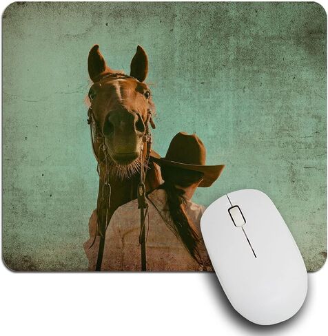 Ibiliu Mouse Pad Manhattan Cityscape ، Skyline New York Rectangle Mousepad non -slip base mouse computer mouse for laptop ، Office ، Home - 9.5 × 7.9 inch in Kuwait